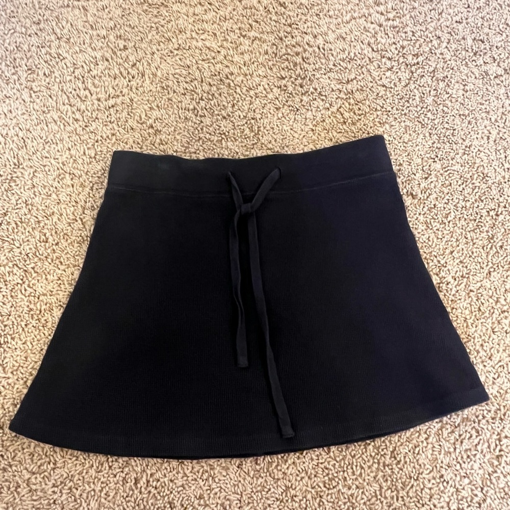 Brandy Melville waffle mini skirt